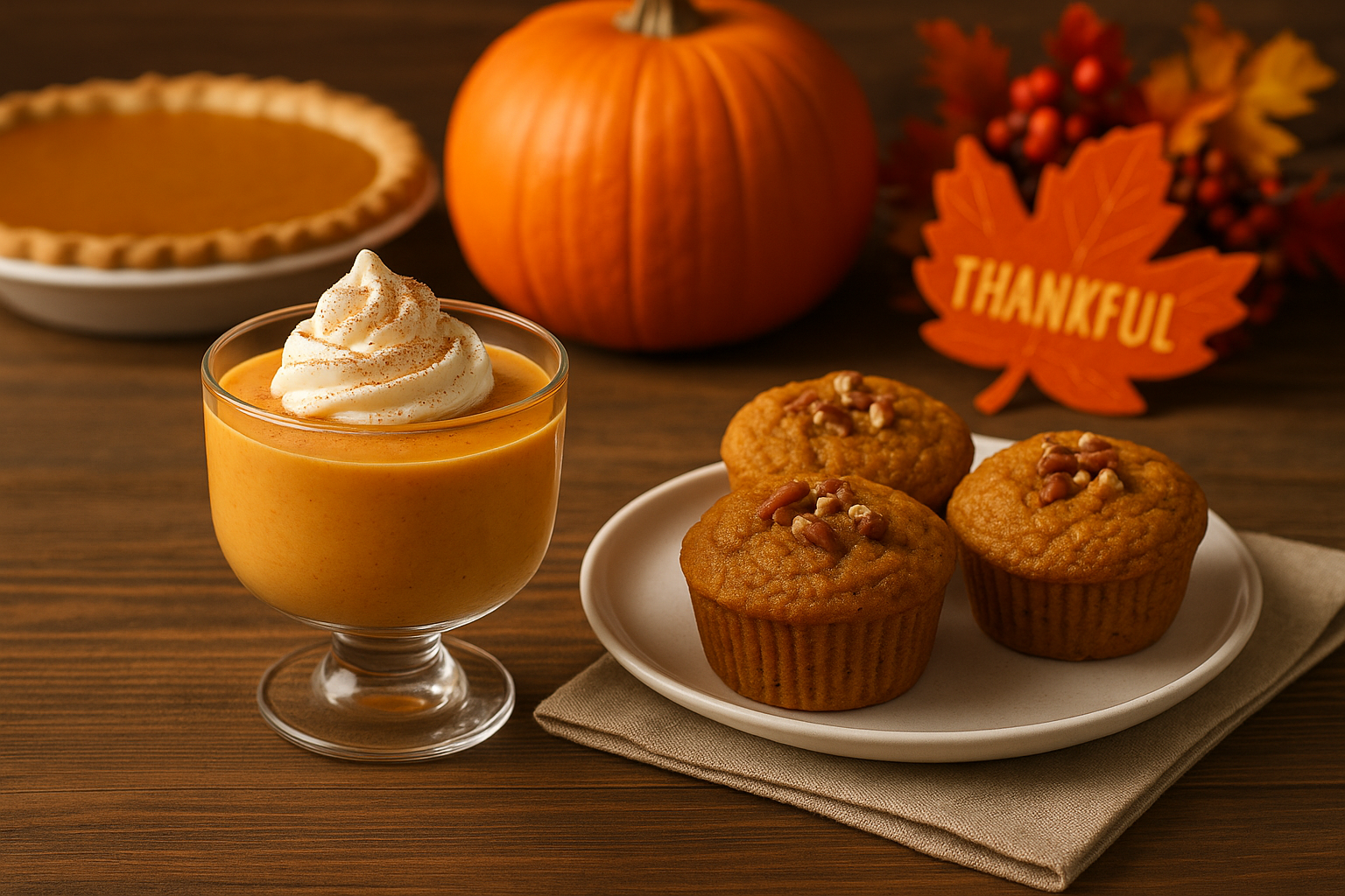 Healthy Thanksgiving Desserts